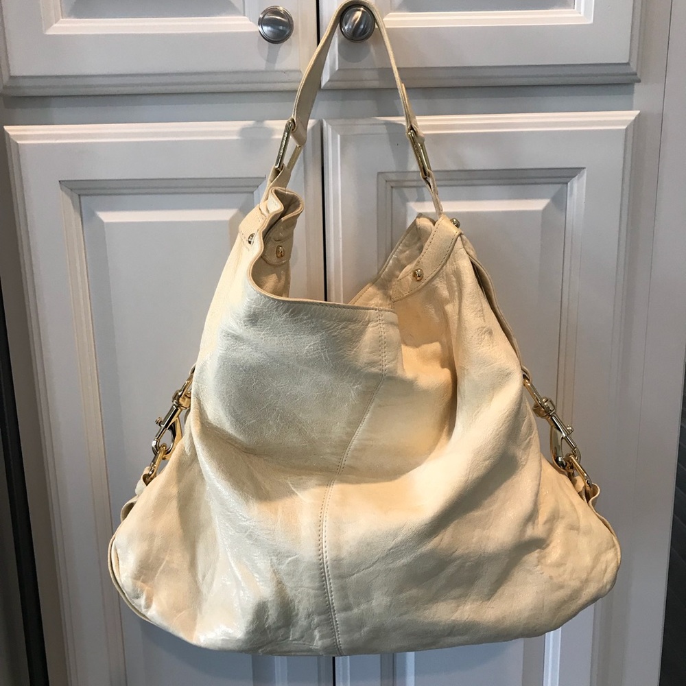 Rebecca Minkoff cream handbag